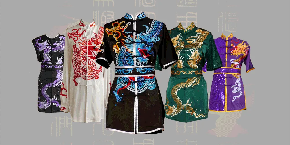 Dragon-Designed Martial Arts Uniforms